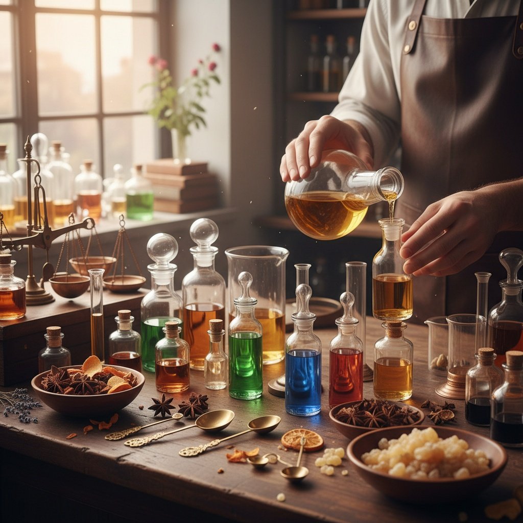 about perfumer workspace